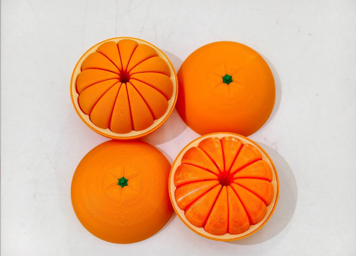 Naranja Fidget 3D — Caja Sorpresa, segunda vista del producto