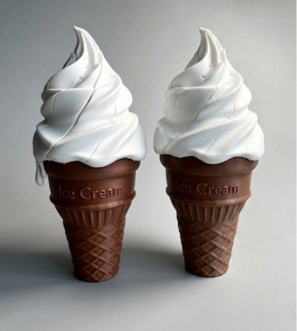 Helado de juguete impreso en 3D para jugar a la heladería